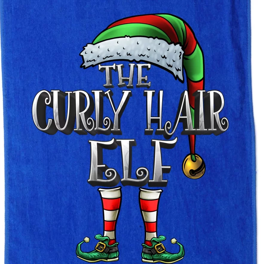 Curly Hair Elf Gift Matching Family Curly Hair Christmas Great Gift Platinum Collection Golf Towel