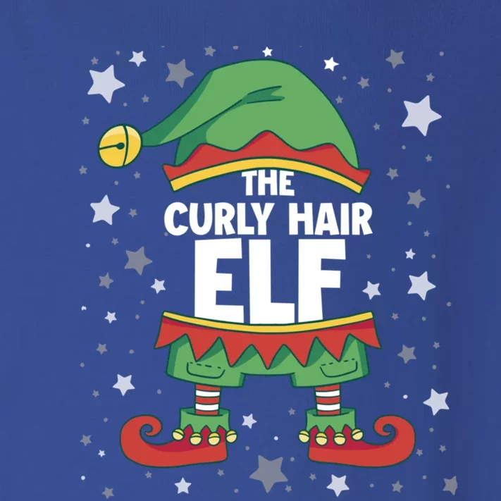 Curly Hair Elf Gift Matching Family Group Party Christmas Gift Toddler Long Sleeve Shirt