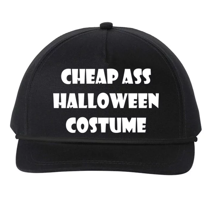 Cheap Ass Halloween Costume Snapback Five-Panel Rope Hat