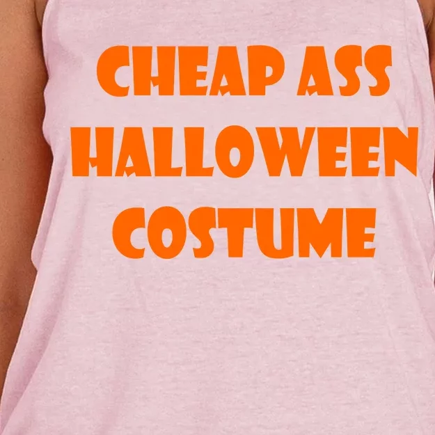 Cheap Ass Halloween Costume Women's Knotted Racerback Tank