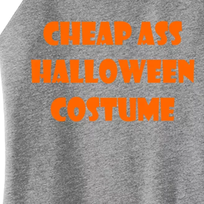 Cheap Ass Halloween Costume Women’s Perfect Tri Rocker Tank