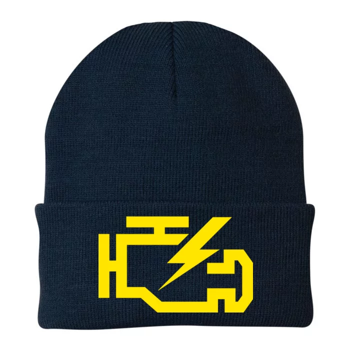 Check Engine Light Knit Cap Winter Beanie