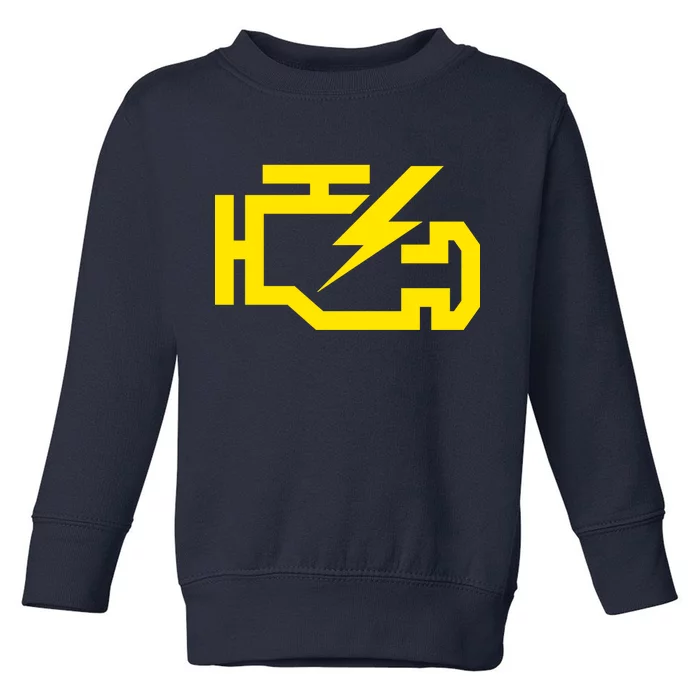 Check Engine Light Toddler Sweatshirt