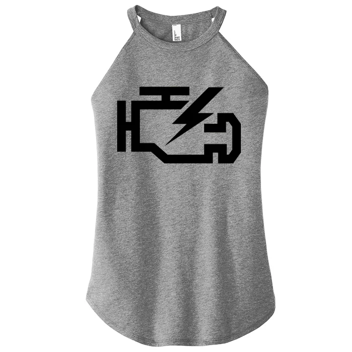 Check Engine Light Women’s Perfect Tri Rocker Tank