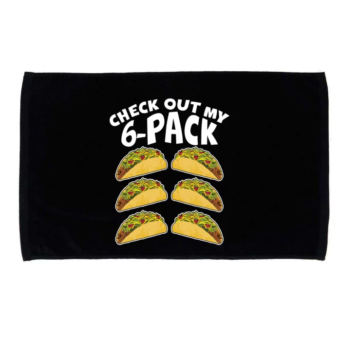 Check Out My 6-Pack Tacos Microfiber Hand Towel