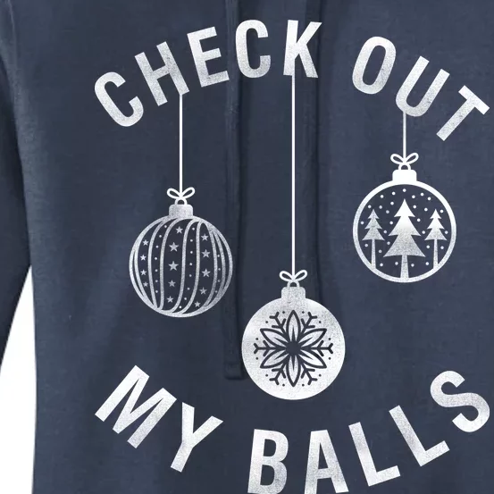 Check Out My Balls Women's Pullover Hoodie