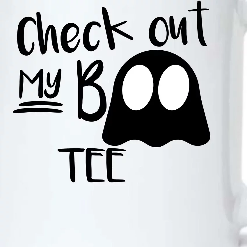 Check Out My Boo Tee Black Color Changing Mug