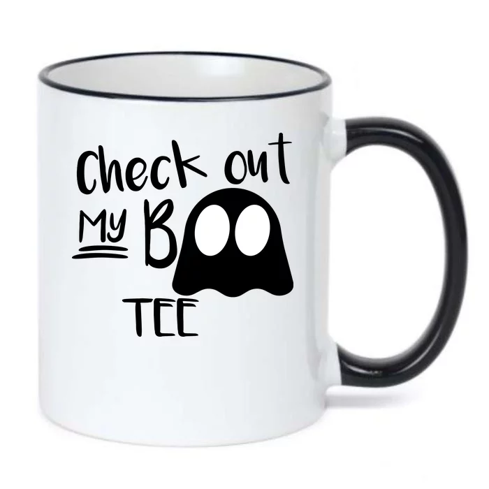 Check Out My Boo Tee Black Color Changing Mug