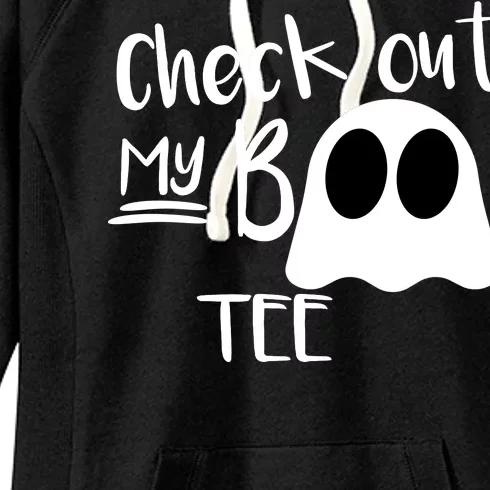 Check Out My Boo Tee Women's Fleece Hoodie