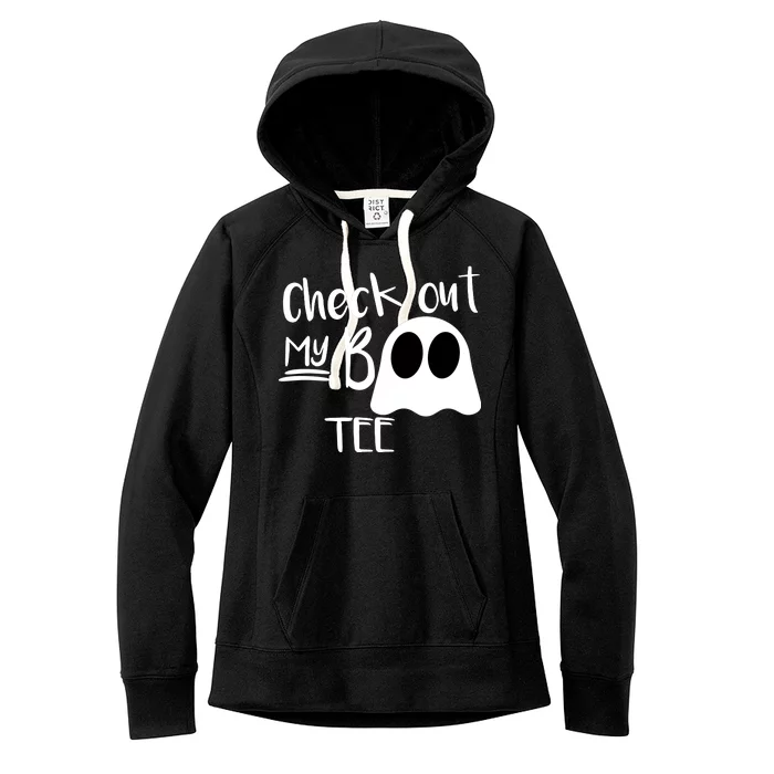 Check Out My Boo Tee Women's Fleece Hoodie