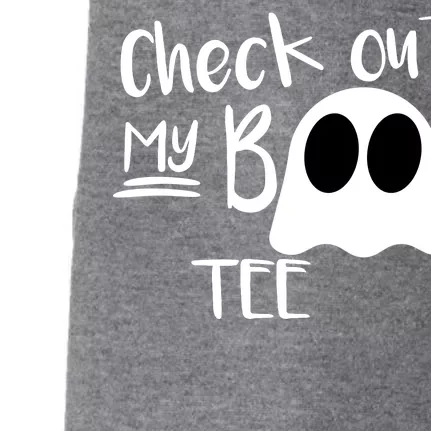 Check Out My Boo Tee Doggie 3-End Fleece Hoodie