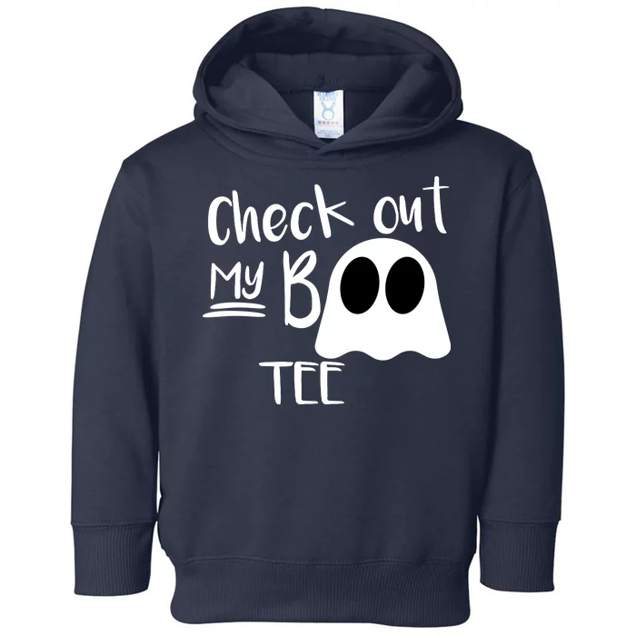 Check Out My Boo Tee Toddler Hoodie