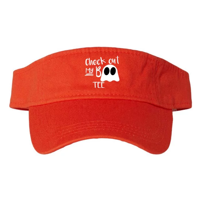 Check Out My Boo Tee Valucap Bio-Washed Visor