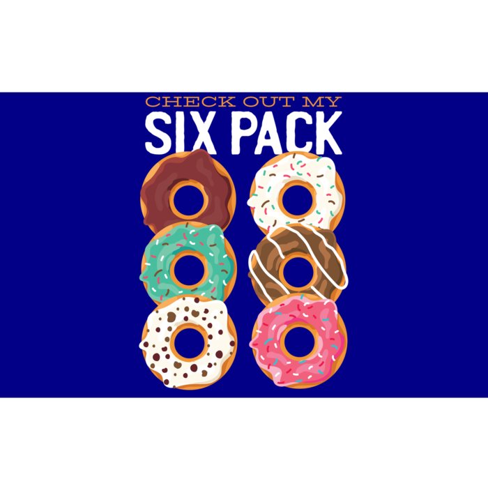 Check Out My Donut Six Pack Bumper Sticker