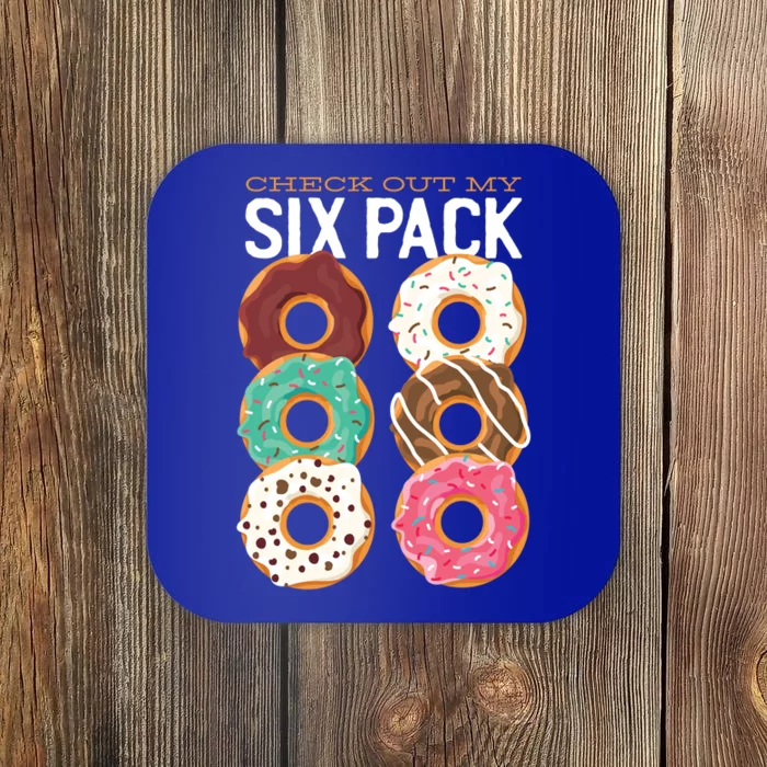 Check Out My Donut Six Pack Coaster