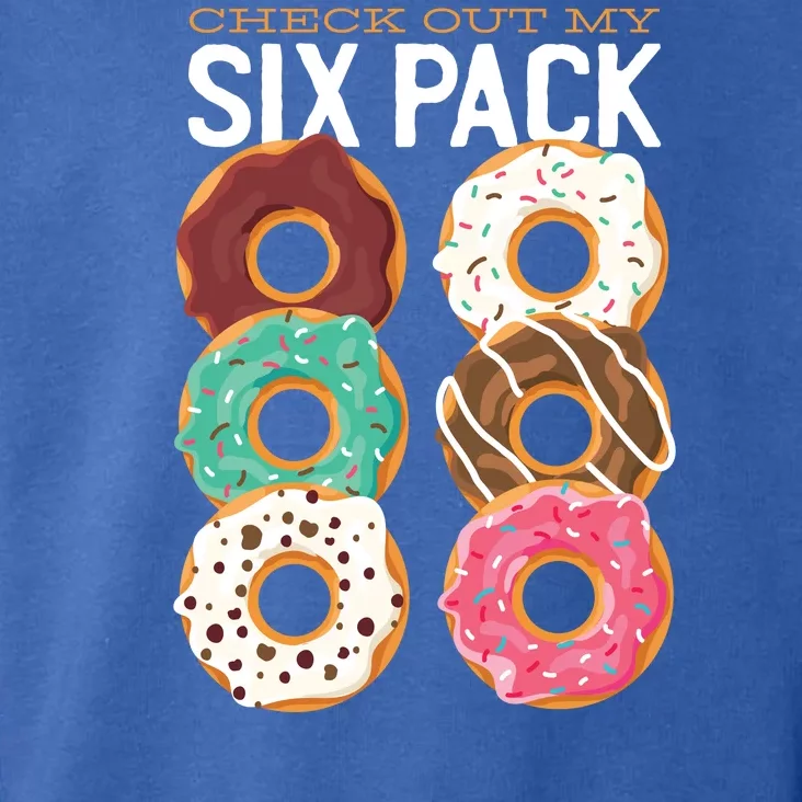 Check Out My Donut Six Pack Toddler Hoodie