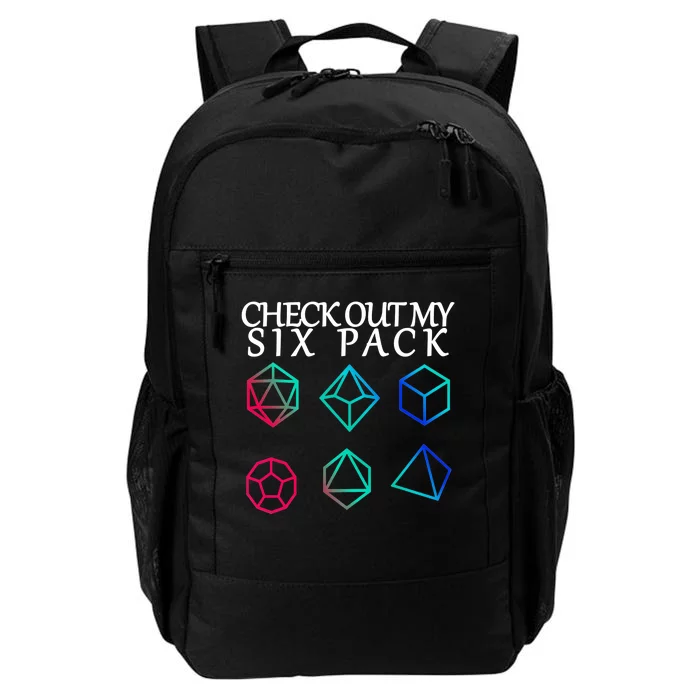 Check Out My Six Pack Dice For Dragons Daily Commute Backpack