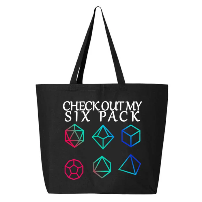 Check Out My Six Pack Dice For Dragons 25L Jumbo Tote