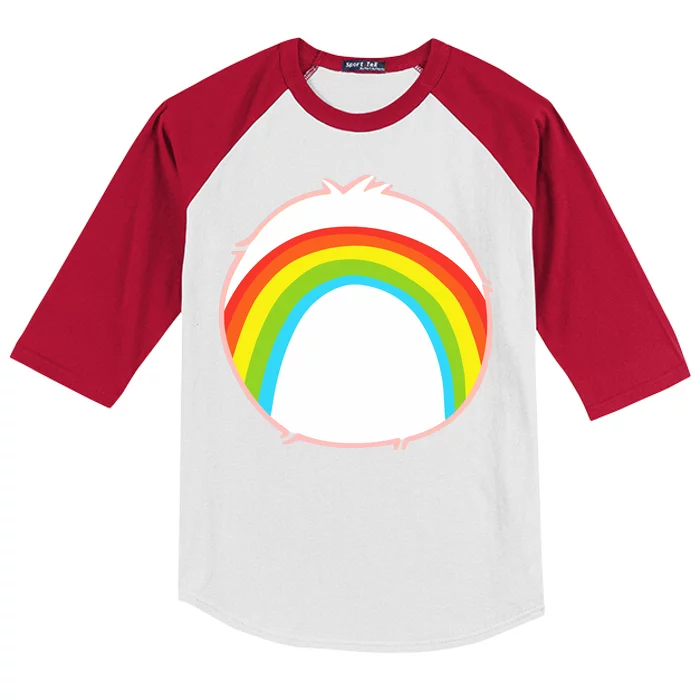 Cheer Bear Halloween Costume Kids Colorblock Raglan Jersey