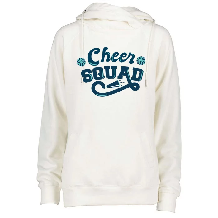 Cheer Squad Womens Funnel Neck Pullover Hood