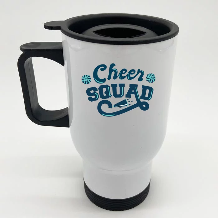 Cheer Squad Front & Back Stainless Steel Travel Mug