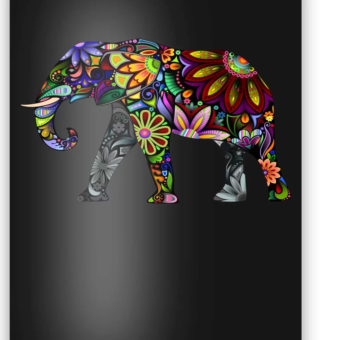 Cheerful Elephant Poster