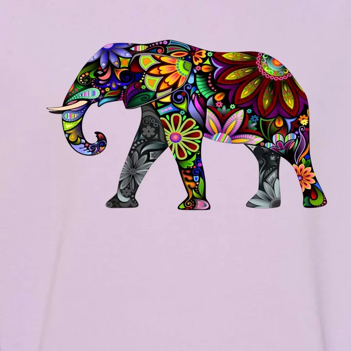 Cheerful Elephant Garment-Dyed Sweatshirt