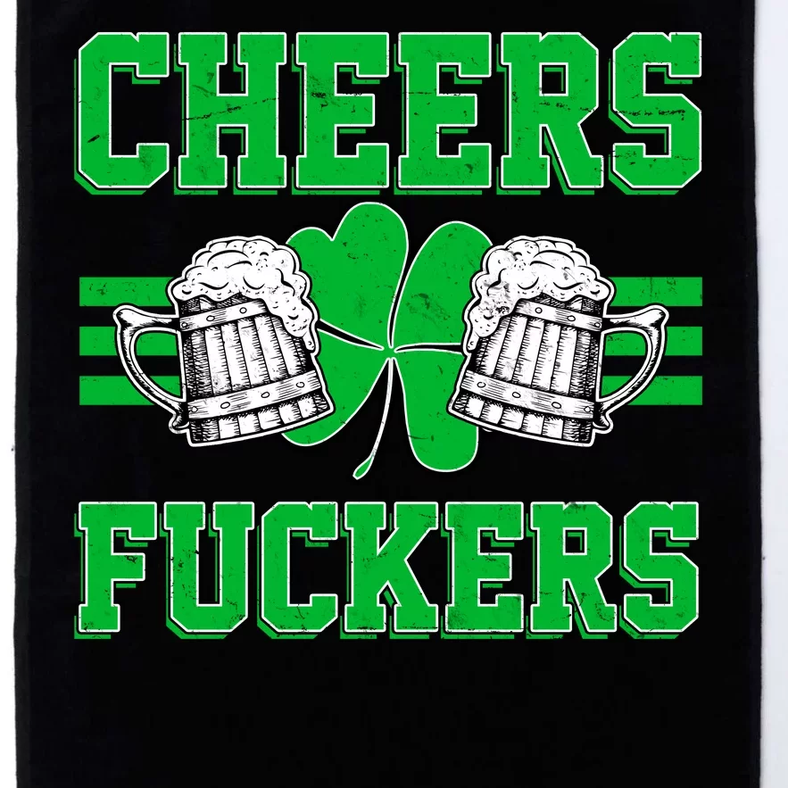 Cheers Fuckers Platinum Collection Golf Towel