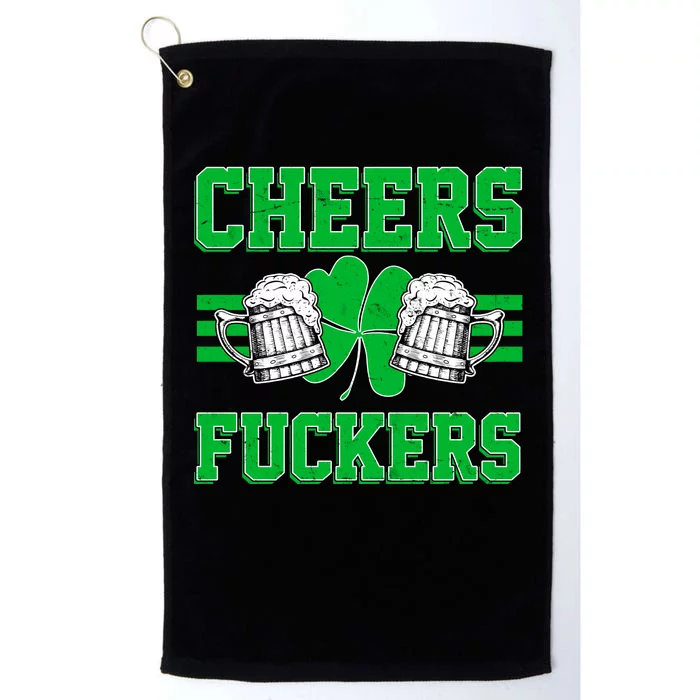 Cheers Fuckers Platinum Collection Golf Towel