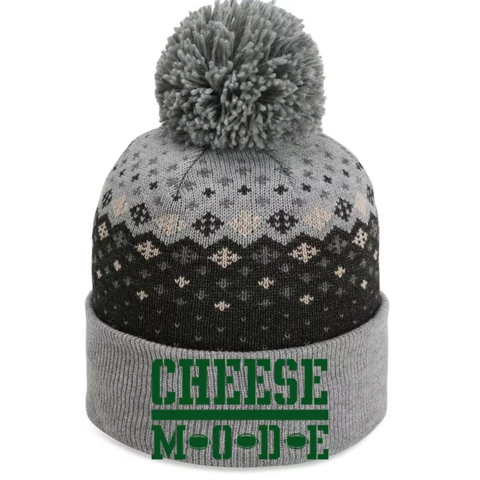 Cheese Mode Football Fan The Baniff Cuffed Pom Beanie