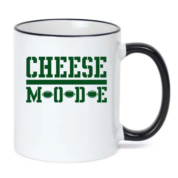 Cheese Mode Football Fan Black Color Changing Mug