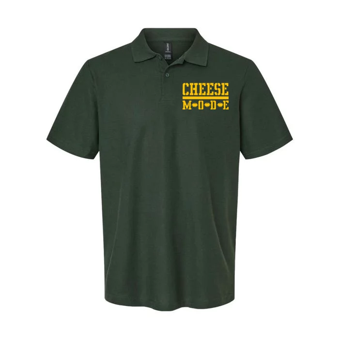 Cheese Mode Football Fan Softstyle Adult Sport Polo