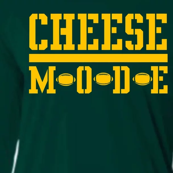 Cheese Mode Football Fan Cooling Performance Long Sleeve Crew