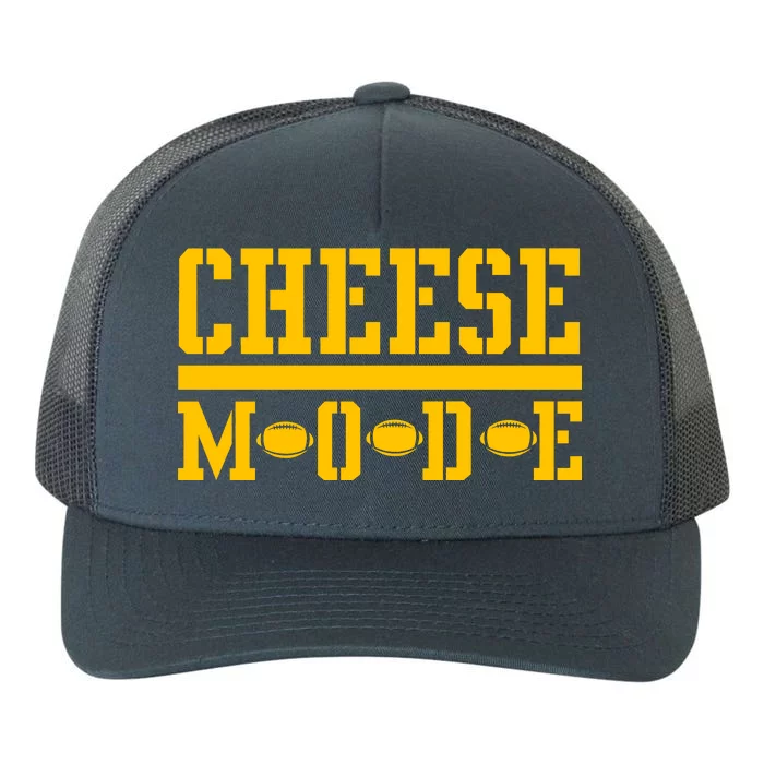 Cheese Mode Football Fan Yupoong Adult 5-Panel Trucker Hat