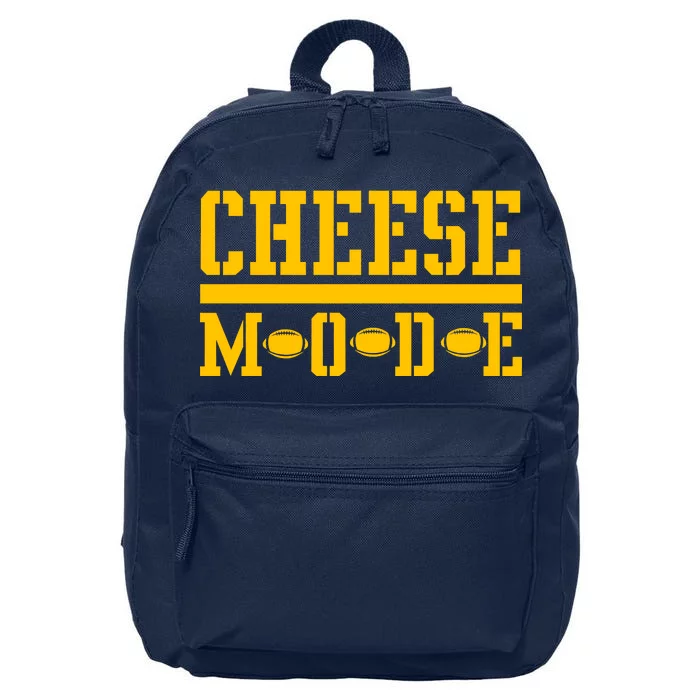 Cheese Mode Football Fan 16 in Basic Backpack