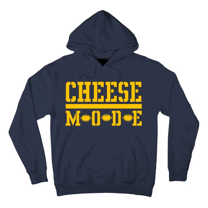 Cheese Mode Football Fan Tall Hoodie