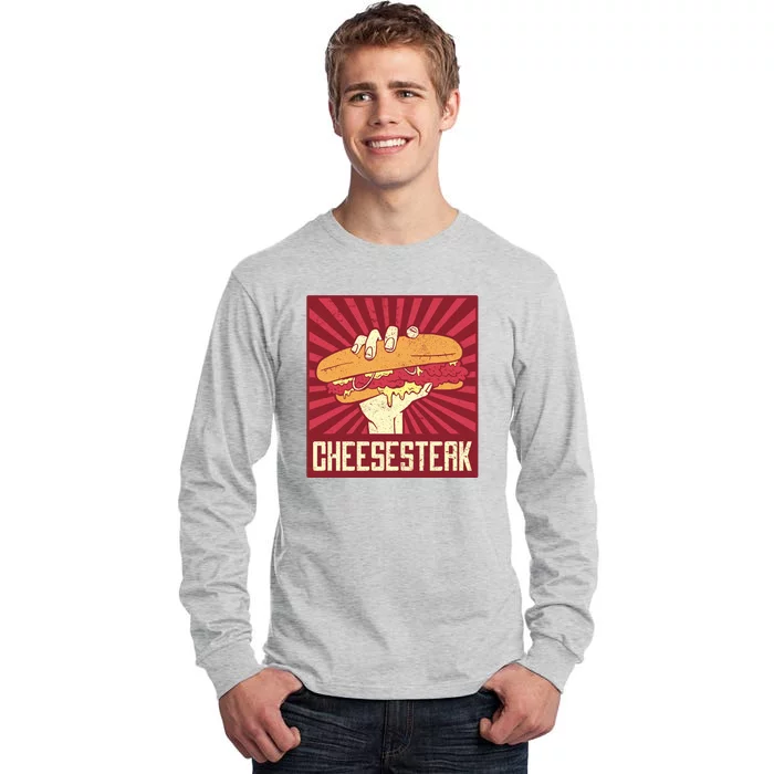 Cheesesteak Tall Long Sleeve T-Shirt