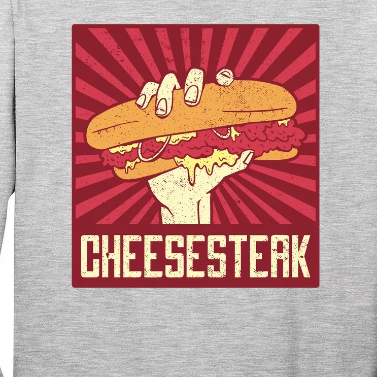 Cheesesteak Tall Long Sleeve T-Shirt