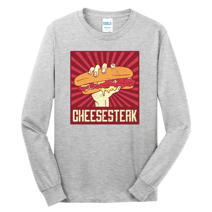 Cheesesteak Tall Long Sleeve T-Shirt