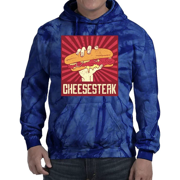 Cheesesteak Tie Dye Hoodie