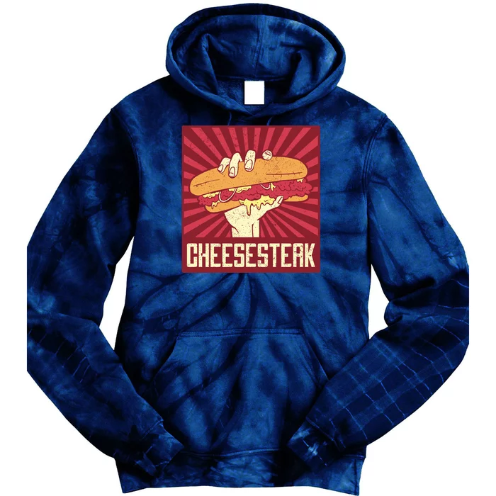 Cheesesteak Tie Dye Hoodie