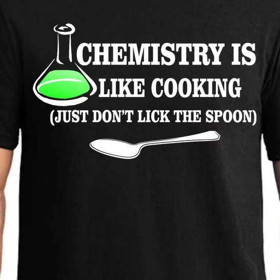 Chemistry Cooking Don't Lick The Spoon Pajama Set