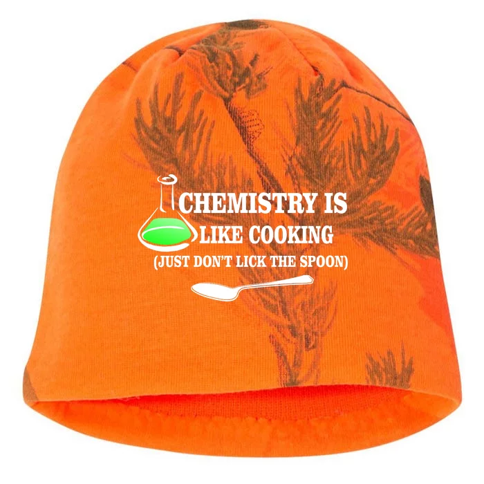 Chemistry Cooking Don't Lick The Spoon Kati - Camo Knit Beanie