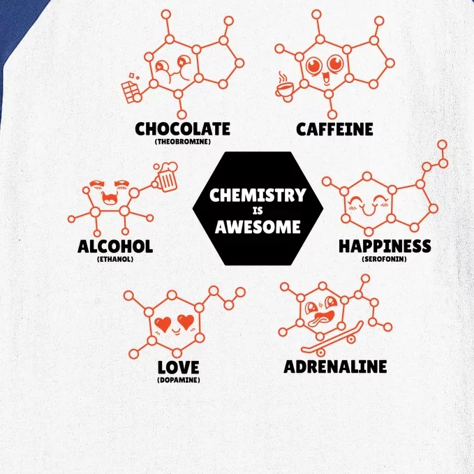 Chemistry Is Awesome Baseball Sleeve Shirt