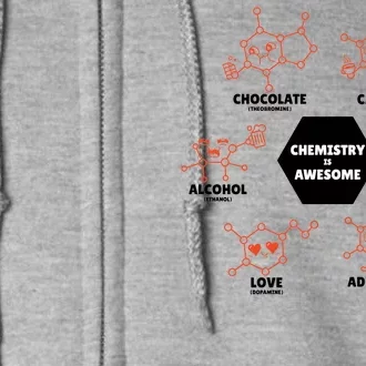 Chemistry Is Awesome Full Zip Hoodie