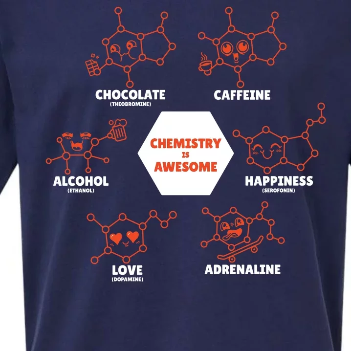 Chemistry Is Awesome Sueded Cloud Jersey T-Shirt