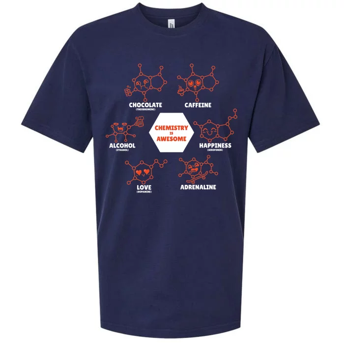 Chemistry Is Awesome Sueded Cloud Jersey T-Shirt