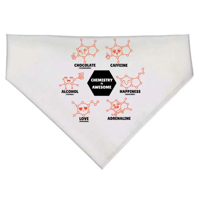 Chemistry Is Awesome USA-Made Doggie Bandana