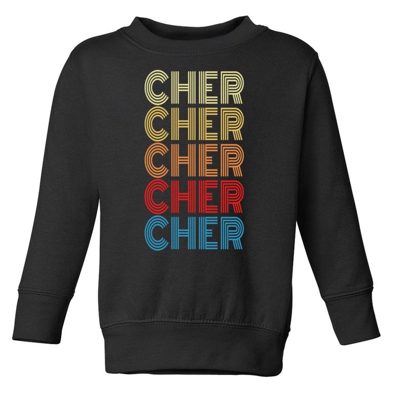 Cher Retro Vintage Style Toddler Sweatshirt