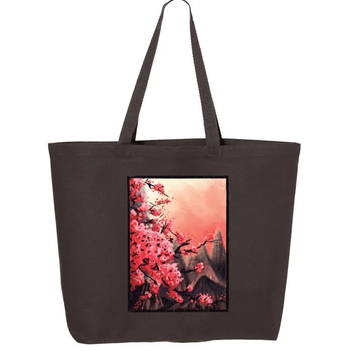 Cherry Blossom Painting 25L Jumbo Tote